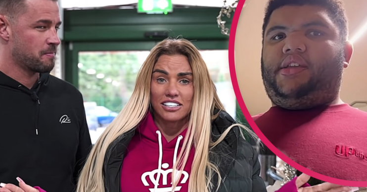 Katie Price melted hearts as she gave son Harvey an early Christmas present