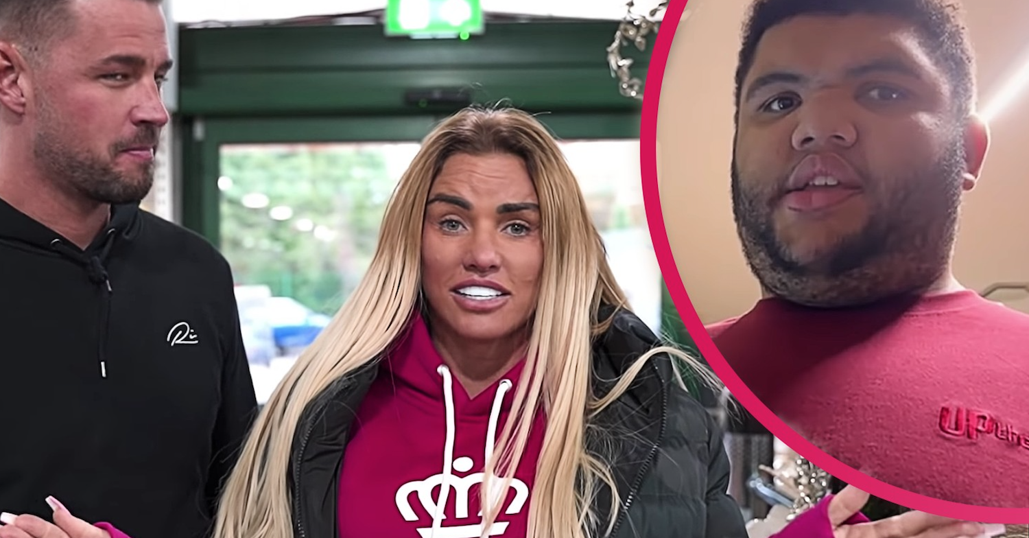 Katie Price melted hearts as she gave son Harvey an early Christmas present