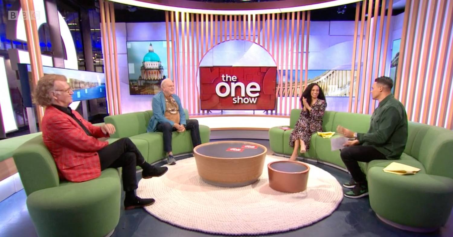 Andre Rieu was also a guest on The One Show