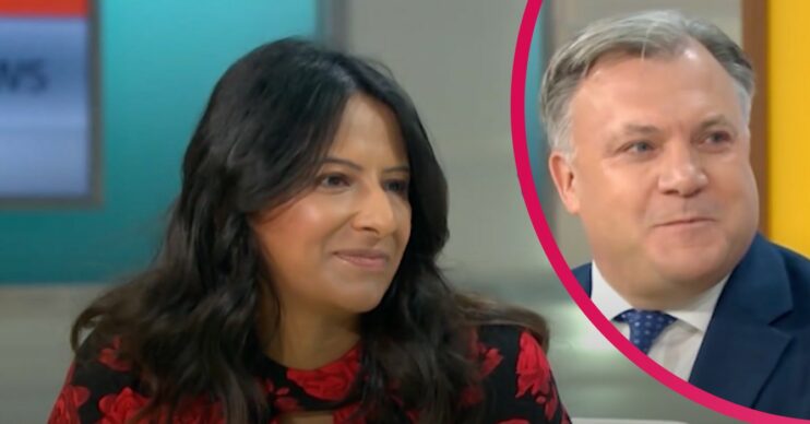 Ranvir Singh and Ed Balls as he opens up about stammer struggle
