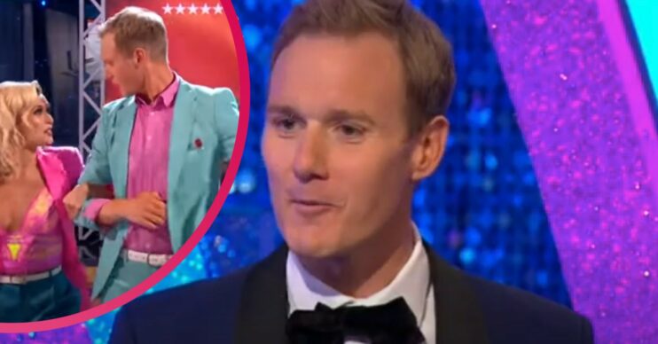 Dan Walker on Strictly Come Dancing