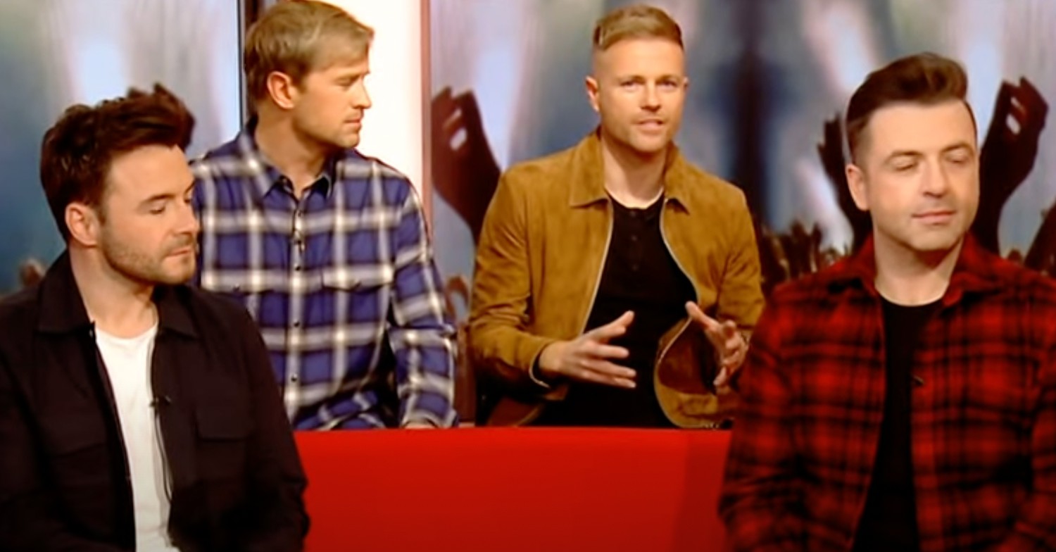 Westlife on BBC Breakfast
