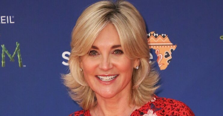 Anthea Turner reveals hospital dash on Instagram