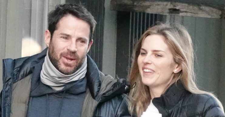 Jamie Redknapp and wife Frida