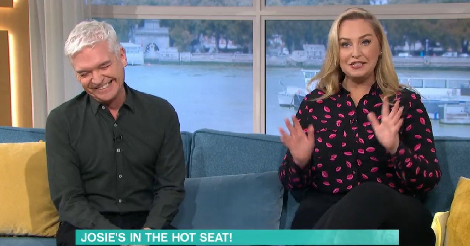 Josie Gibson has stepped in for Holly Willoughby this week on This Morning