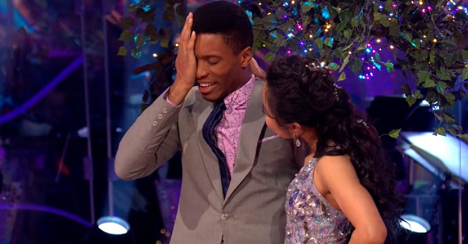Rhys Stephenson cries alongside Nancy Xu on Strictly Come Dancing