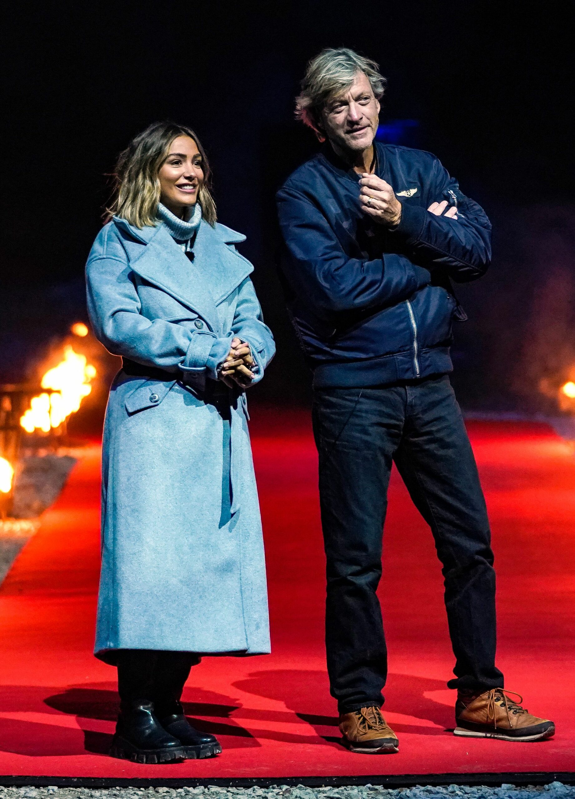 Frankie Bridge and Richard Madeley face the first trial