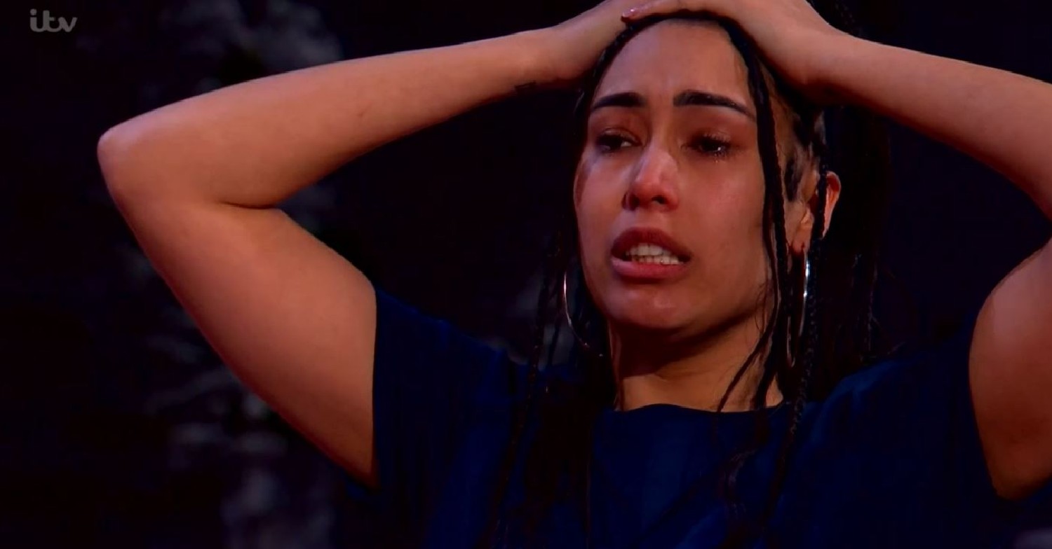 Snoochie Shy during I'm A Celebrity trial tonight