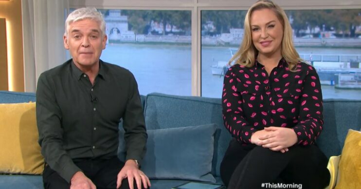 Phillip Schofield and Josie Gibson on This Morning
