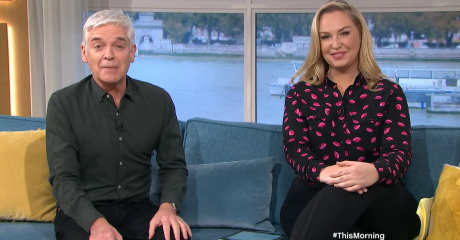 Phillip Schofield and Josie Gibson on This Morning