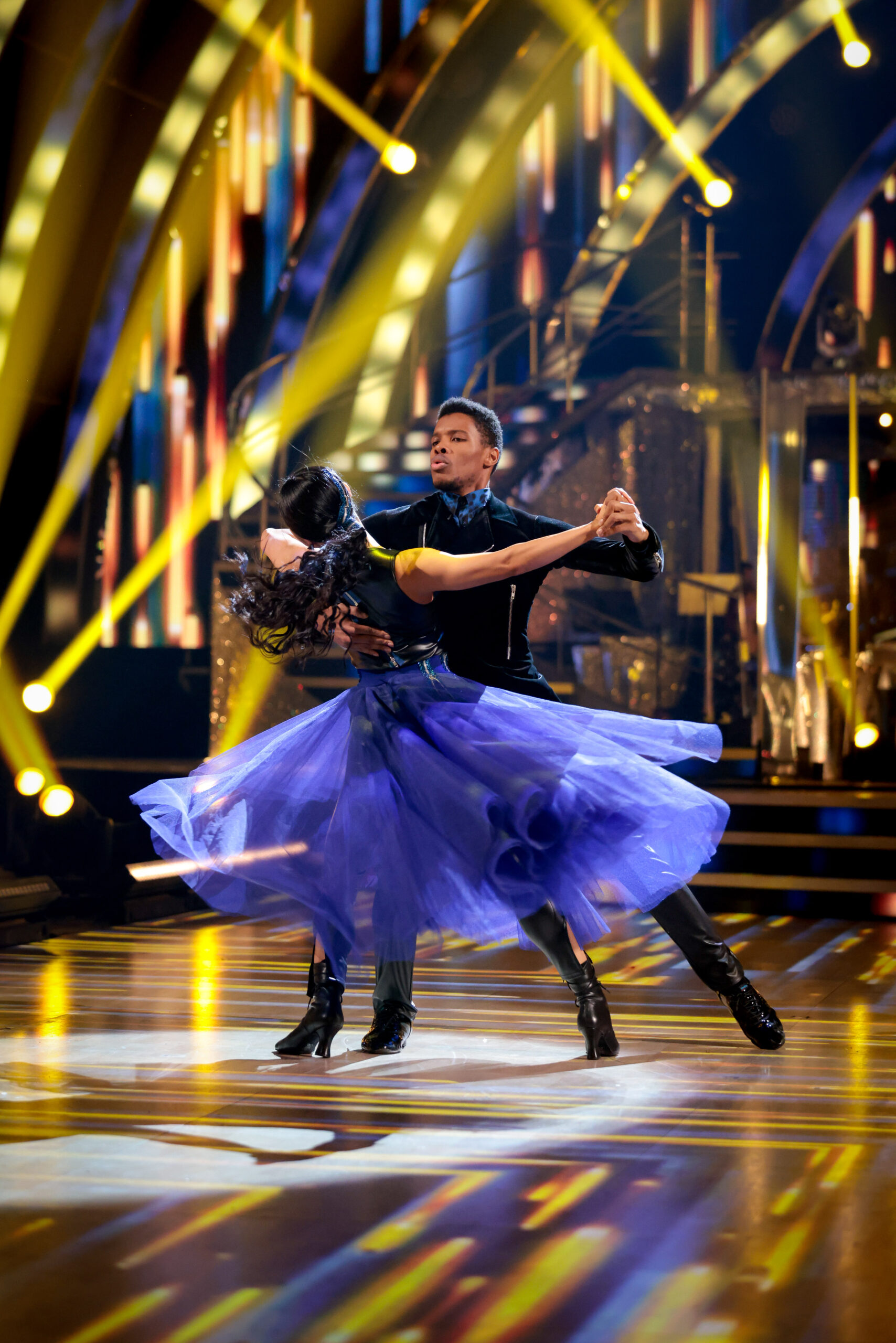 Rhys Stephenson and Nancy on Strictly Come Dancing