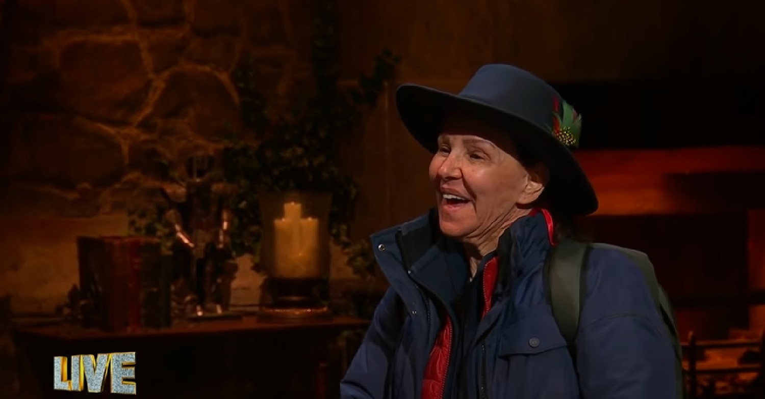 Arlene Phillips left I'm A Celebrity last night