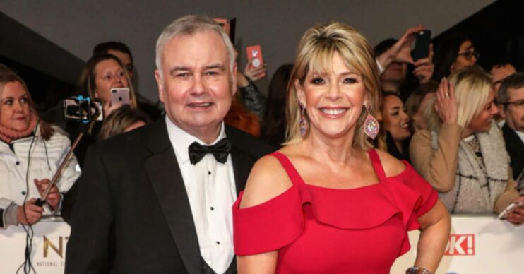 Ruth Langsford and Eamonn Holmes on the red carpet