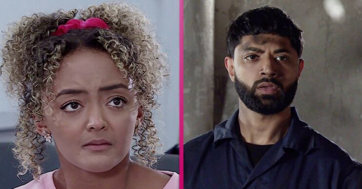 Emma and Zeedan Coronation Street