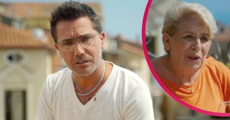 Gino D'Acampo with his wife parents on Gino’s Italian Family