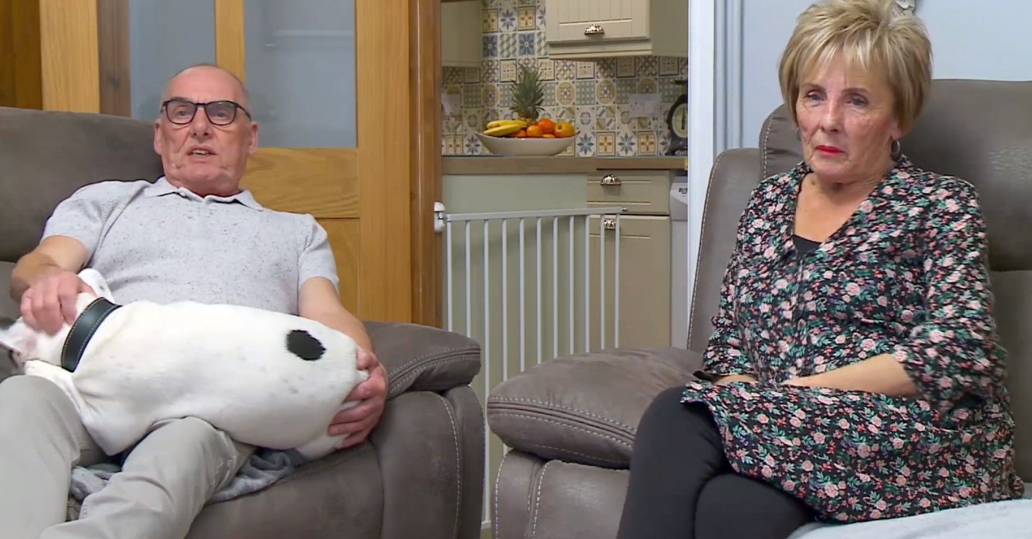 Gogglebox cast members Dave and Shirley