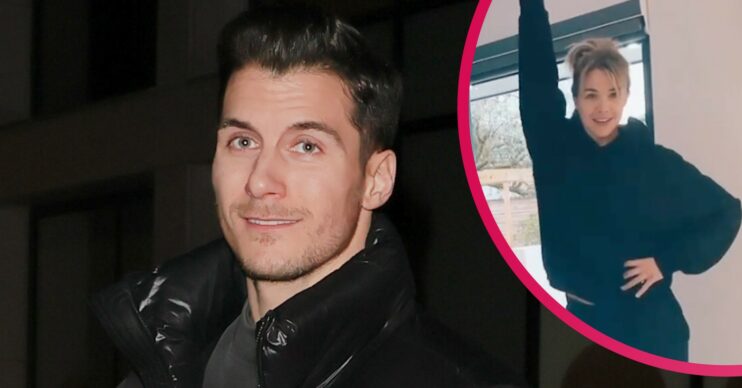 Stictly star Gorka Marquez returns home