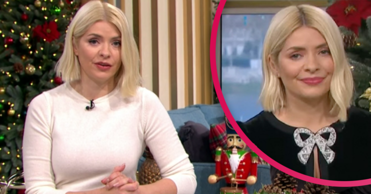 Holly Willoughby this morning