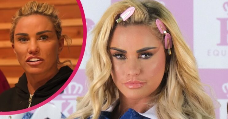 Katie Price trolled over her eyebrows