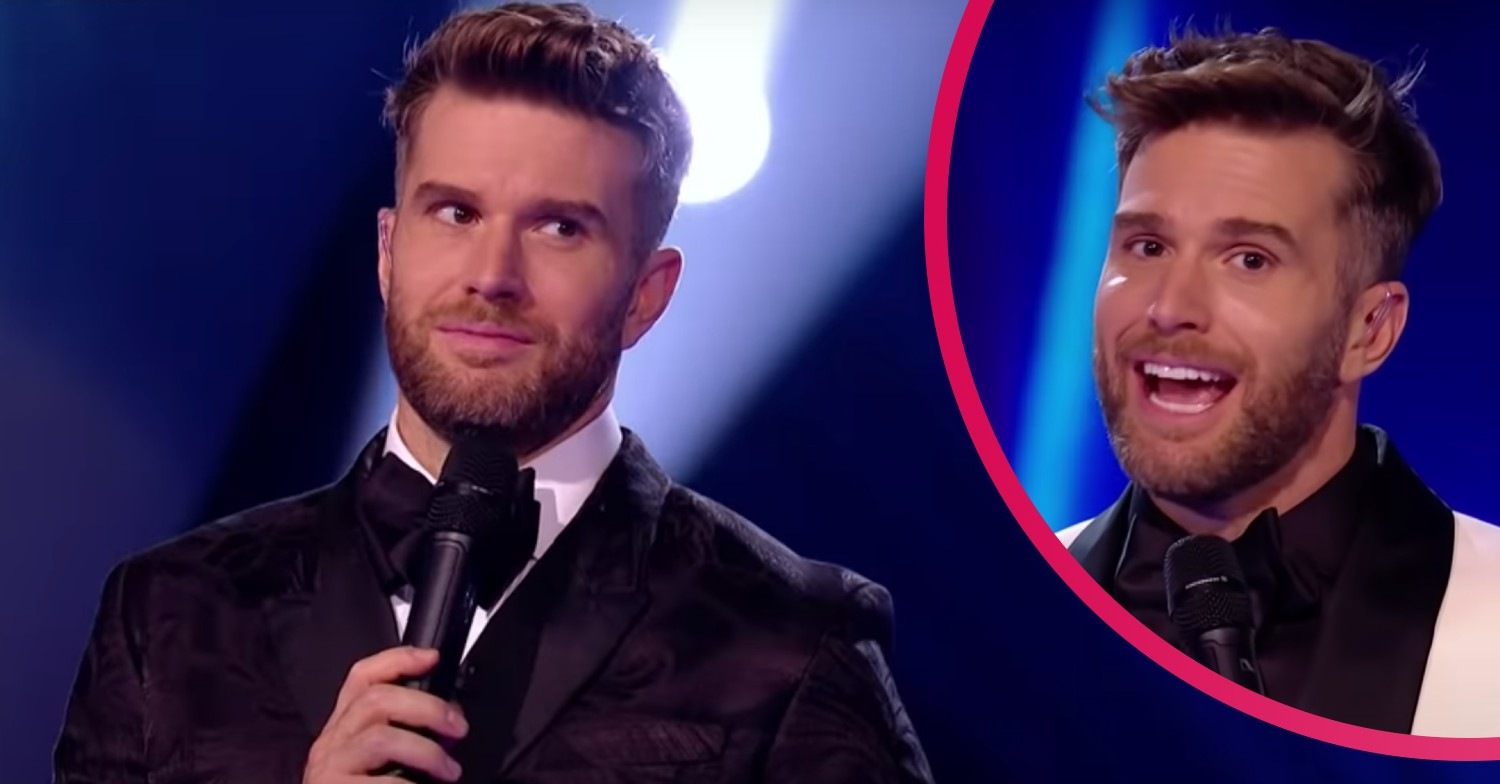 Joel Dommett admits he can't leave home when The Masked Singer is on air