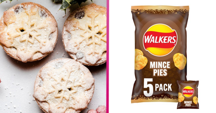 walkers mince pie crisps