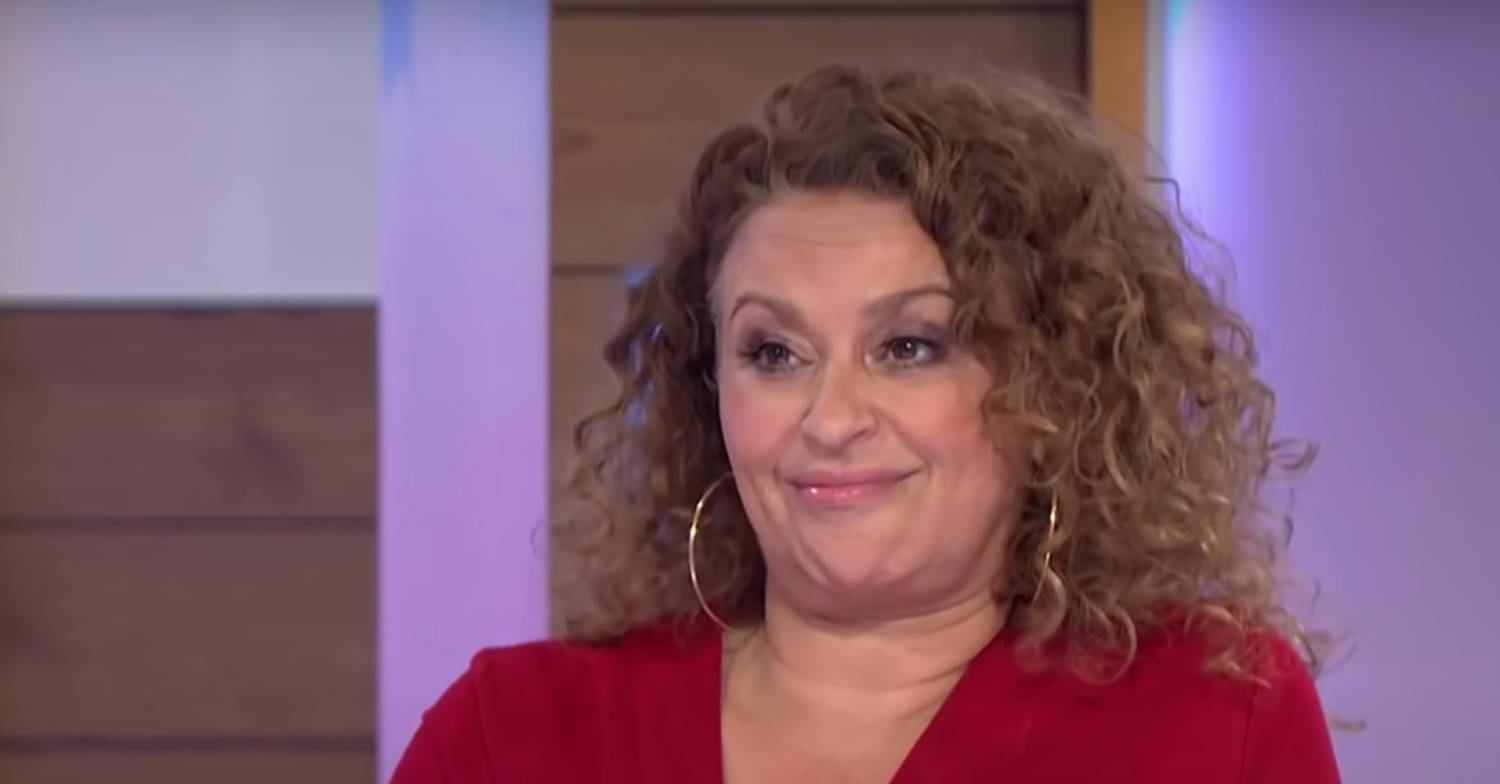 Nadia Sawalha is not dining at home on Christmas Day