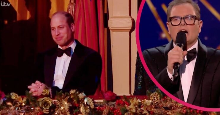 Alan Carr not funny at Royal Variety performance