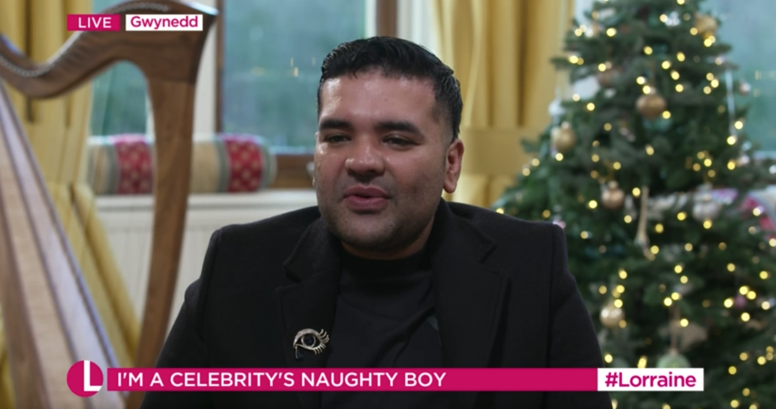 naughty boy I'm a celebrity