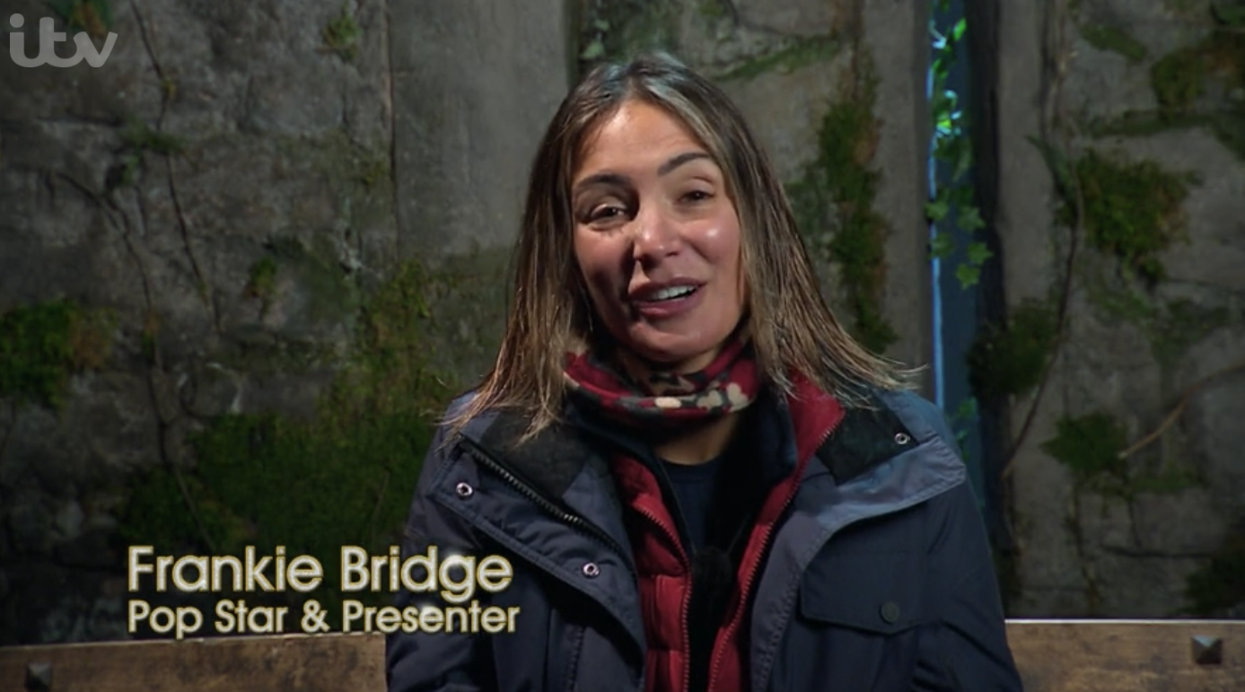 I'm A Celebrity viewers were convinced Frankie straightened her hair after the trial