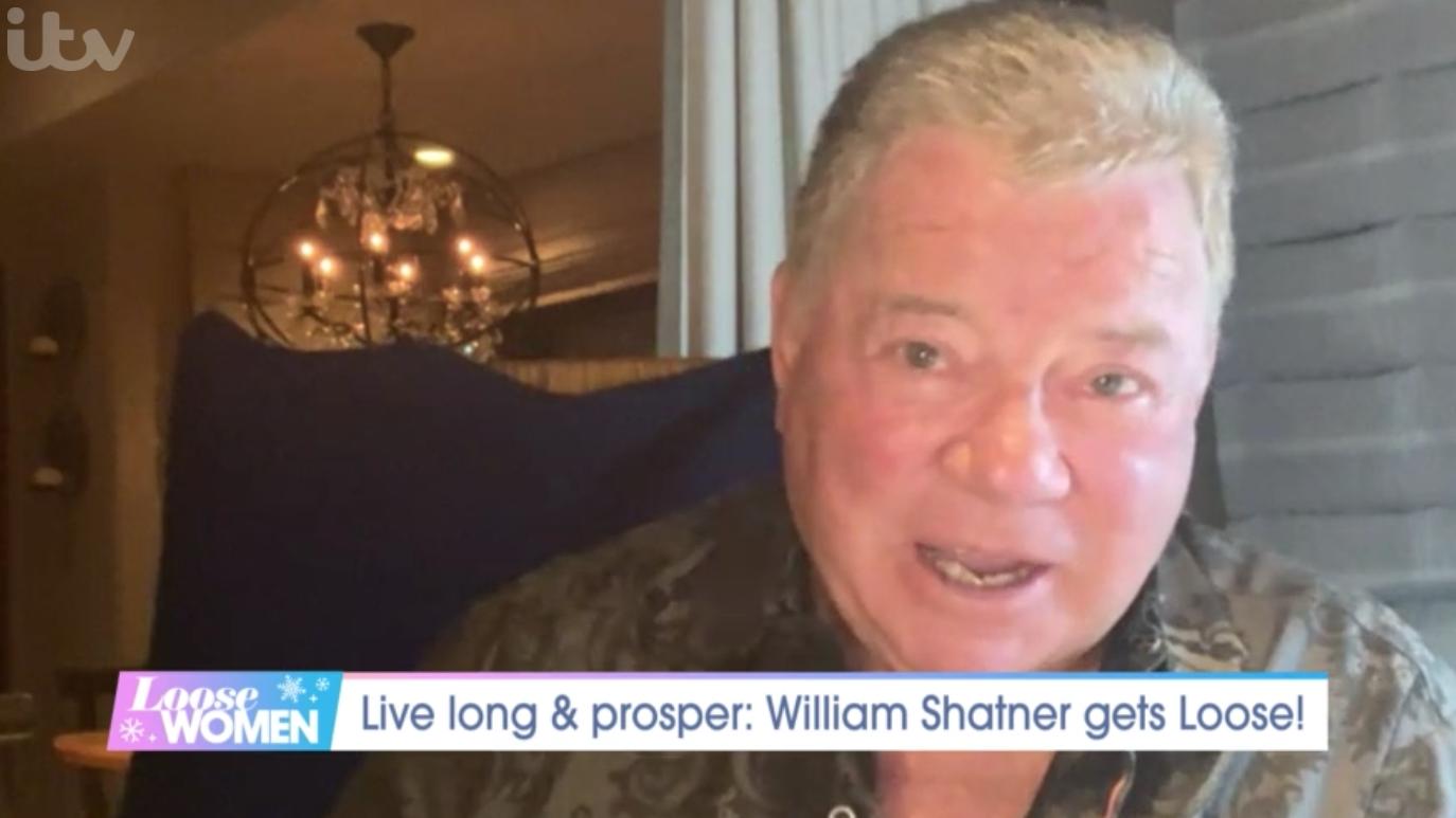 Loose Women viewers were shocked when they cut off an interview with William Shatner