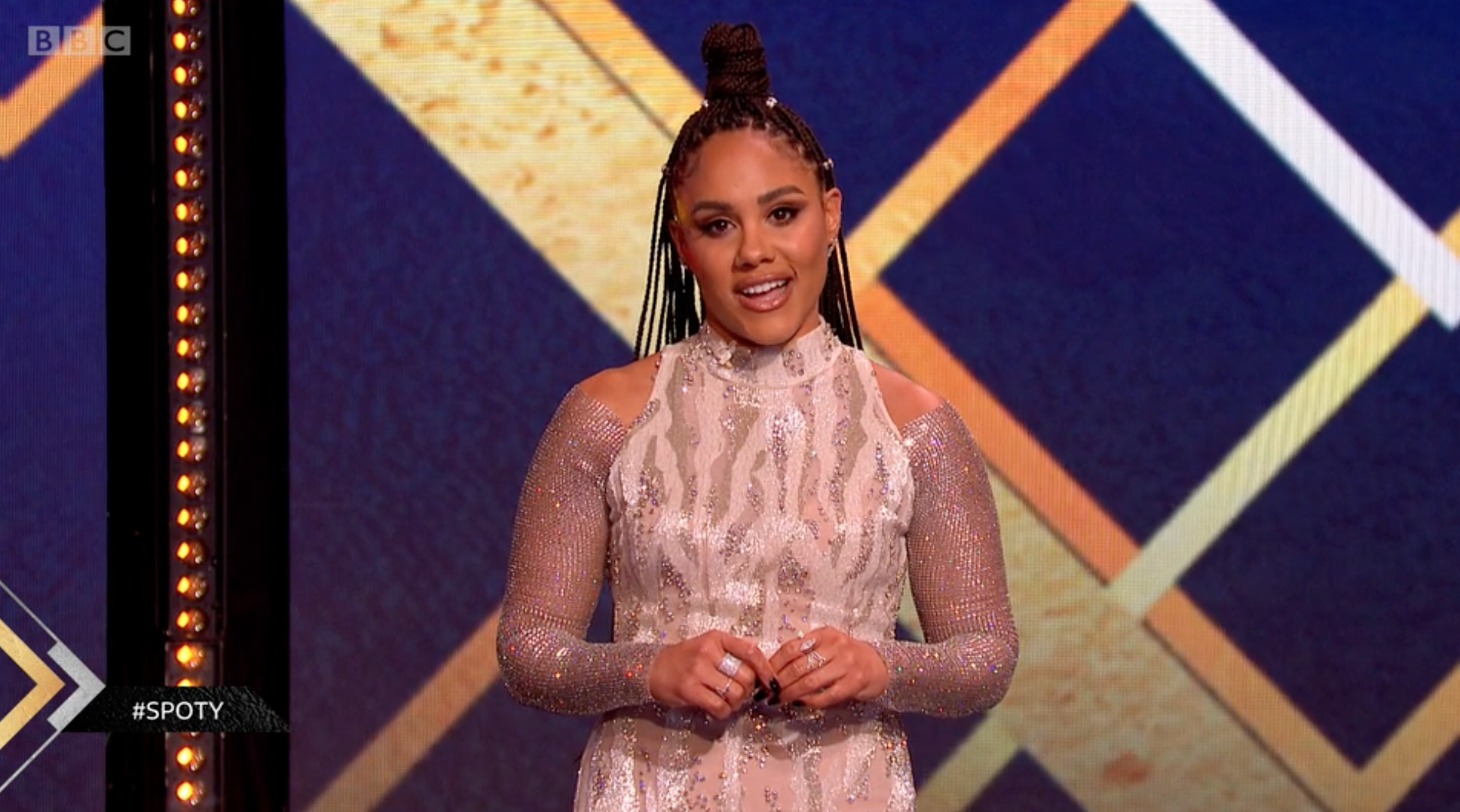 Fans defended Alex Scott after vile trolls mocked her on SPOTY