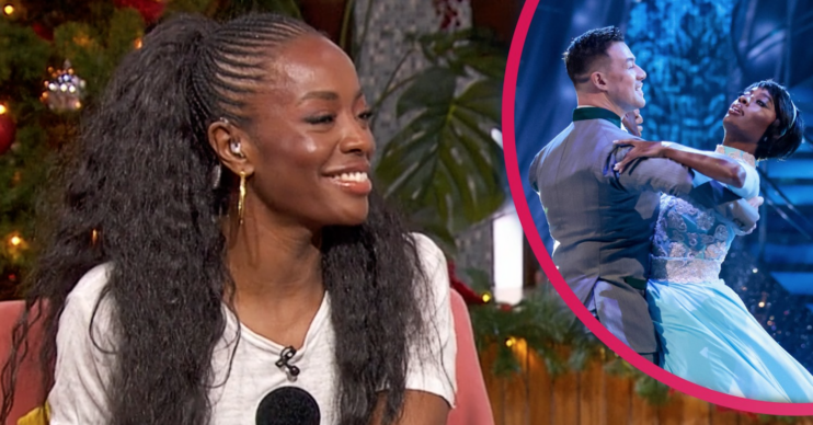 AJ Odudu split opinion when she appeared on Morning Live today