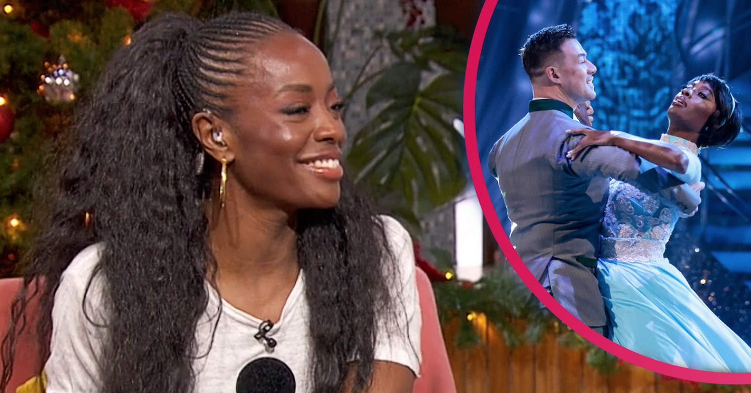 AJ Odudu split opinion when she appeared on Morning Live today