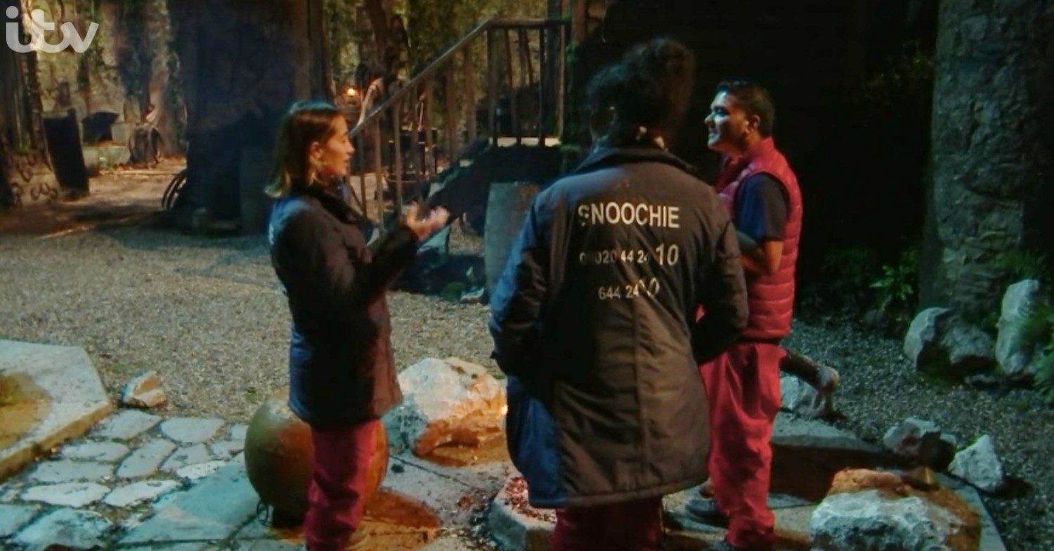 I'm A Celebrity star Snoochie Shy in camp