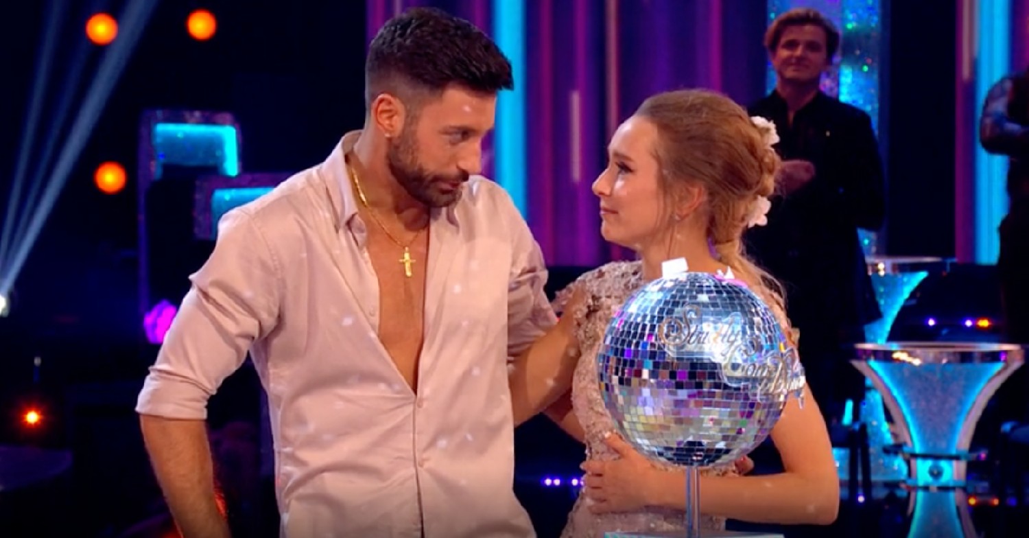 Strictly star Giovanni Pernice gives speech to partner