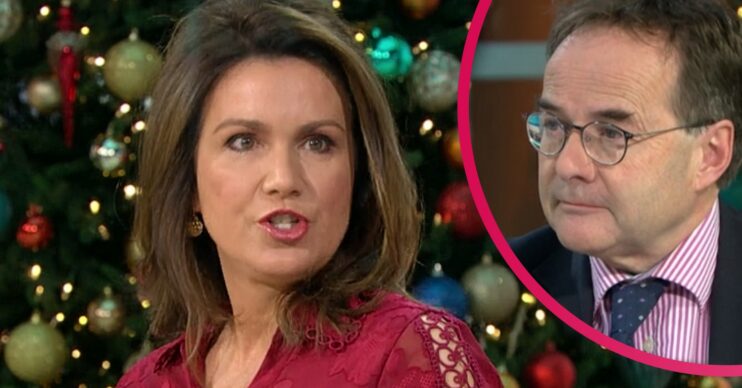 Quentin Letts on GMB was taken to task by Susanna Reid after admitted he broke COVID rules