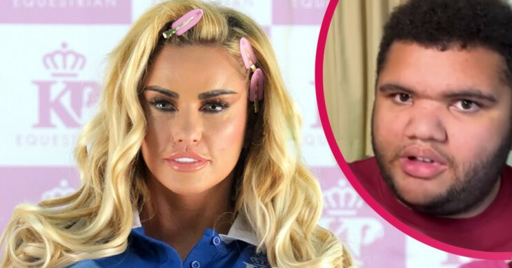Katie Price has revealed son Harvey has 'smashed up' his room at residential college