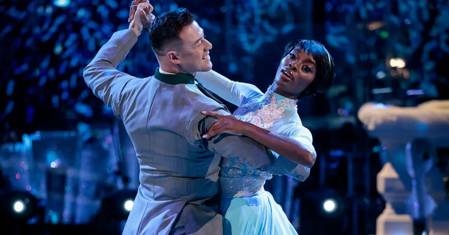 Strictly pair AJ Odudu and Kai Widdrington melted fans hearts