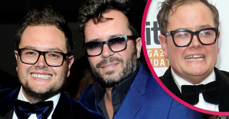 Alan Carr and husband Paul