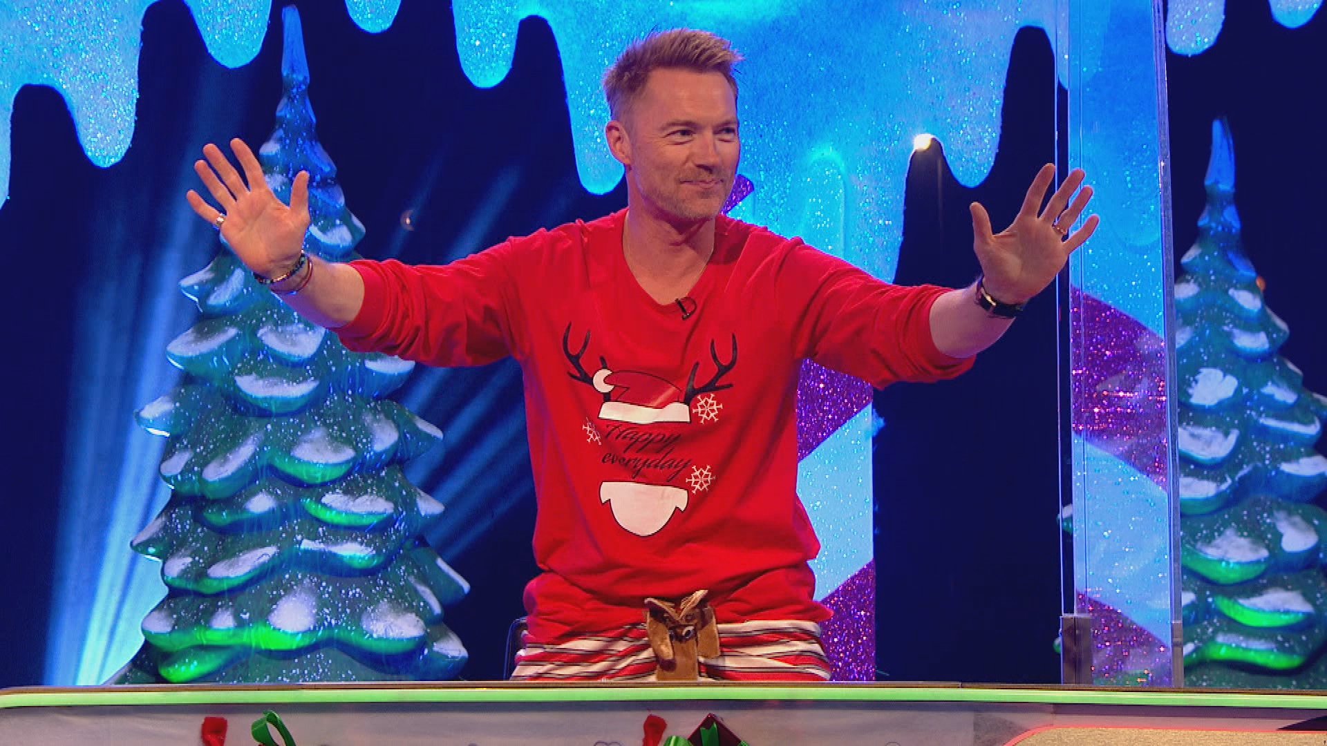 Ronan Keating reveals he has had a vasectomy on Celebrity Juice
