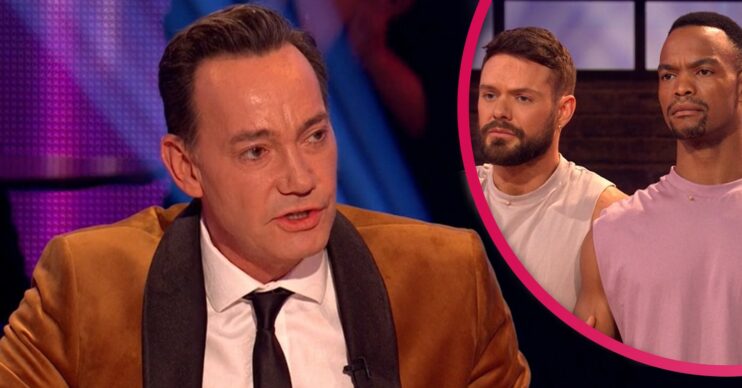 Craig Revel Horwood with John Whaite on Strictly