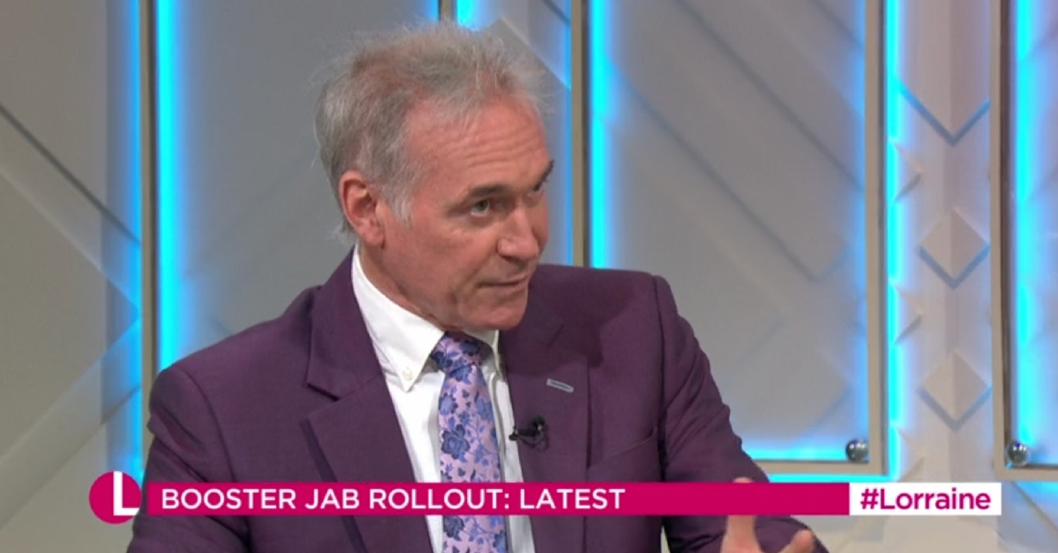 dr hilary jones on lorraine
