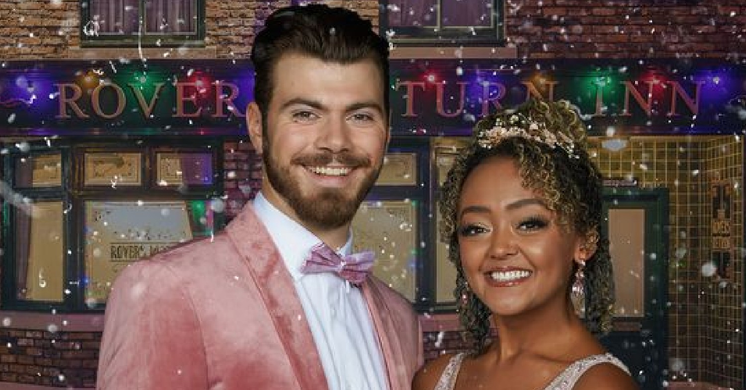 Emma and Curtis were the latest in a long line of doomed marriages on Coronation Street (Credit: ITV)