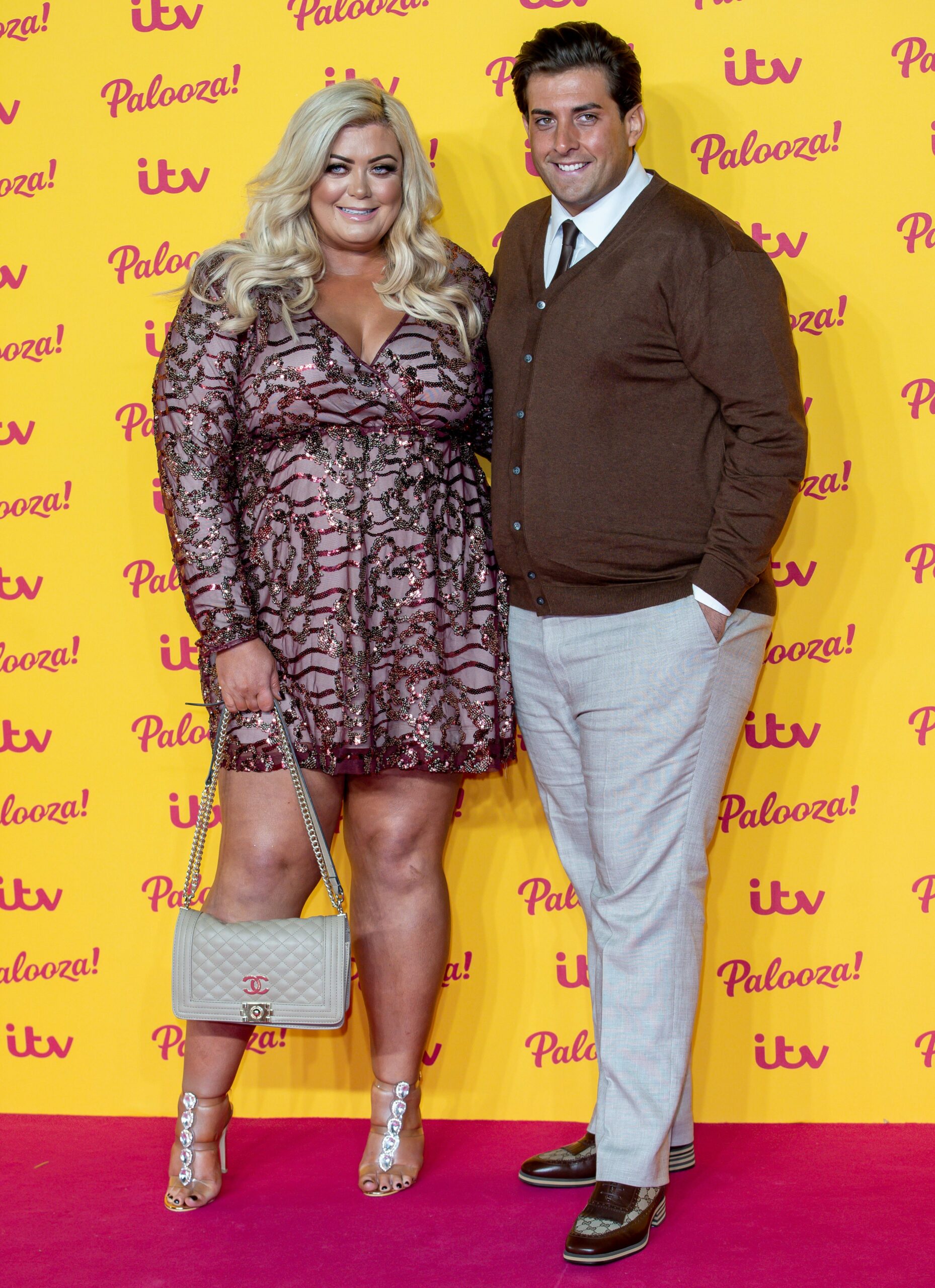 Gemma Collins pictured with ex Arg