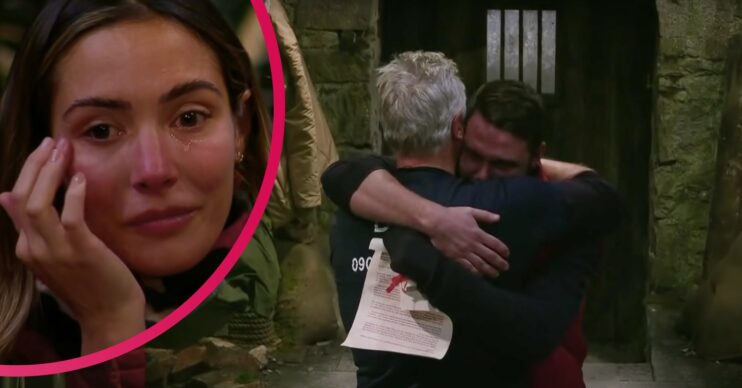 I'm A Celebrity letters from home segment