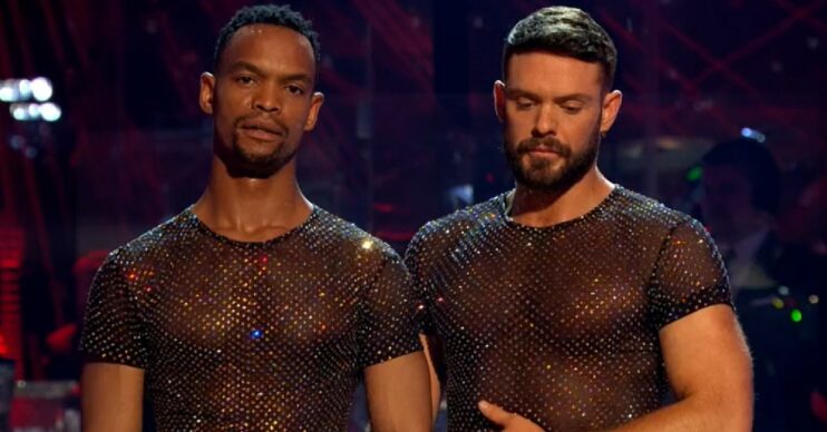 John Whaite and Johannes on Strictly