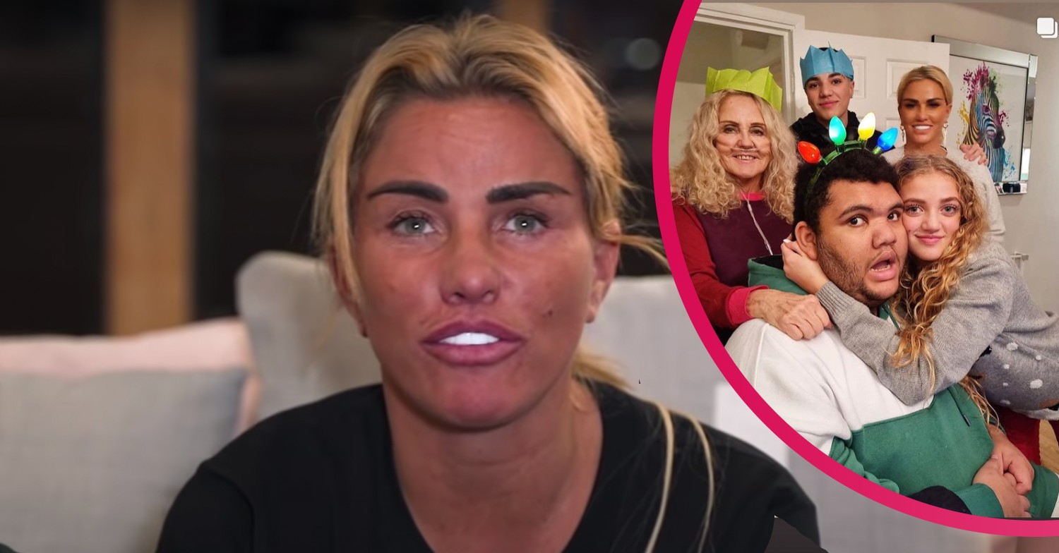 katie price kids and mum