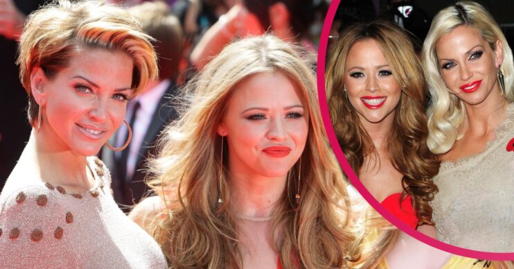 Kimberley Walsh and Sarah Harding