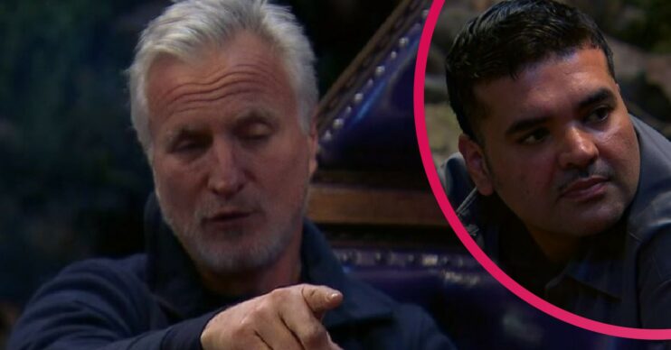 David Ginola and Naughty Boy on I'm A Celebrity