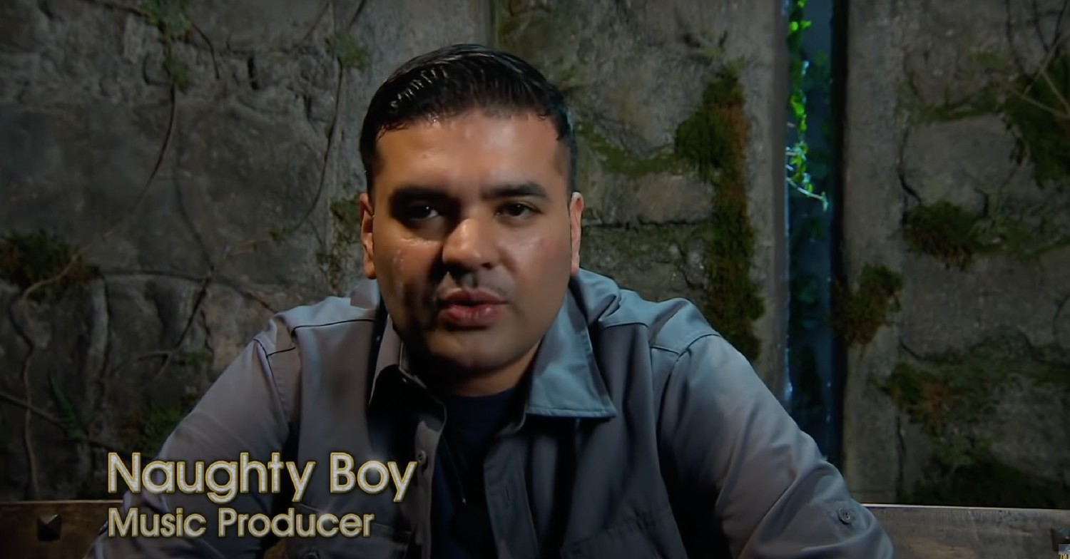 naughty boy in the telegraph i'm a celebrity